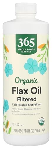 365 by Whole Foods Market, Org...ic Filtered Flax Oil, 24 fl oz