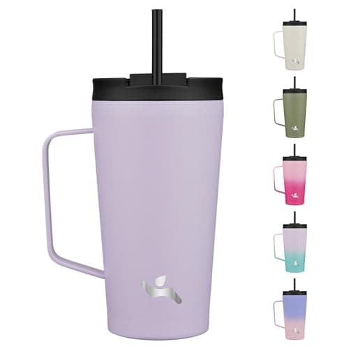 Konokyo Insulated Tumbler with...el Cup Metal Water Bottle,Taro