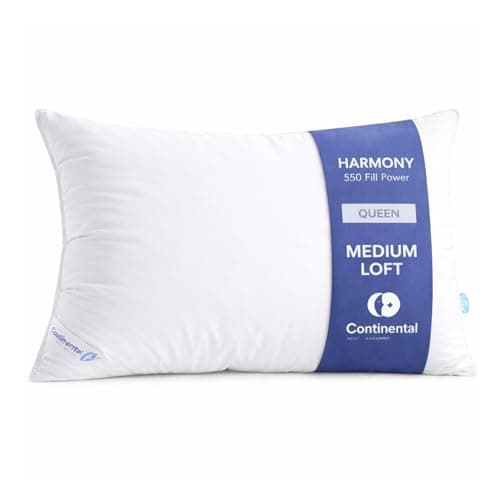 Continental Bedding Harmony Wh... Queen Size 1 Pack Made in USA