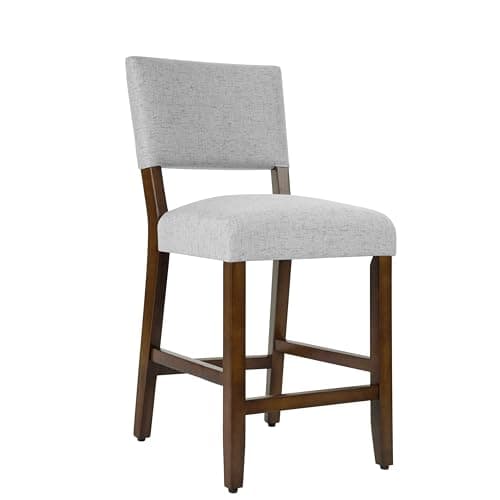 HomePop 24" Open Back Counter ...Room - Gray Woven(Single Pack)