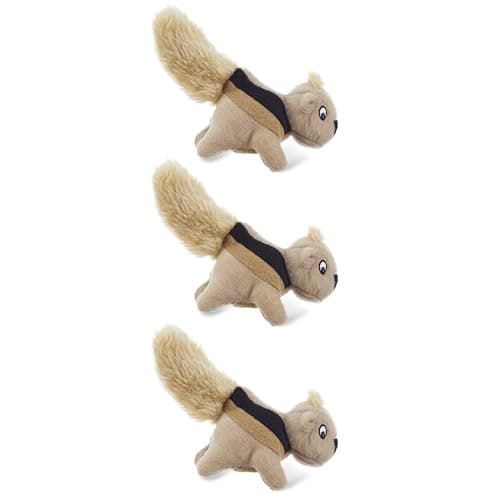 Outward Hound Squeakin’ Squirrels – 3‑Pack replacement dog toys $7.84 or less! at Amazon