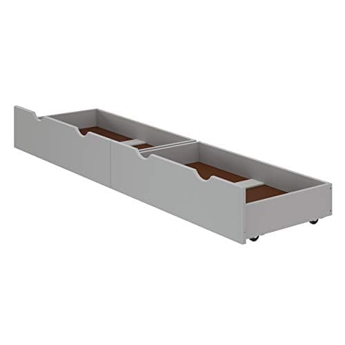 Alaterre Furniture Under Bed S... Clothes, and Toys (Dove Gray)