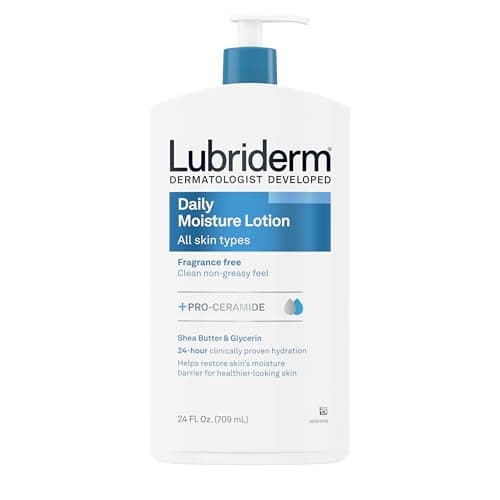 Select Accts: 24-Oz Lubriderm Daily Moisture Lotion + Pro-Ceramide (Fragrance Free) $6.60 w/ S&S