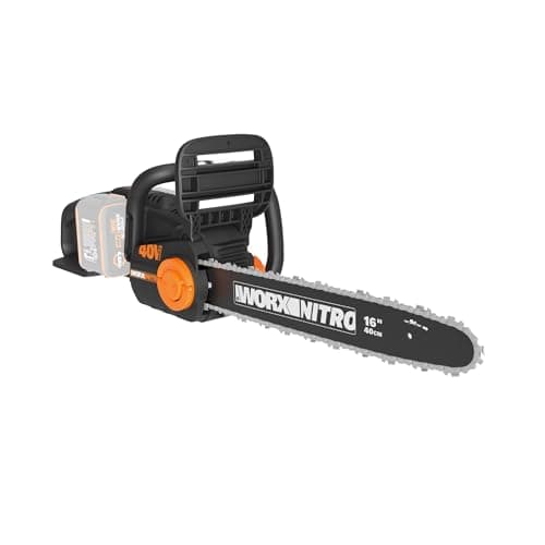 Worx Nitro 40V 16" Cordless Br...insaw 4.0 Ah Tool Only WG385.9