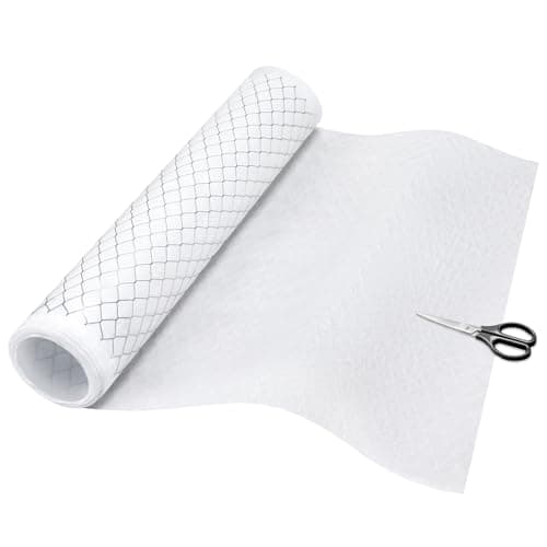 SmoothNovelty MERV 13 Filter Material 23 Ft² Cut to Fit Air Filter Media Composite Mesh Washable Filters for Home Air Conditioners Dust Pet Dander HVAC, Breathable DIY Design