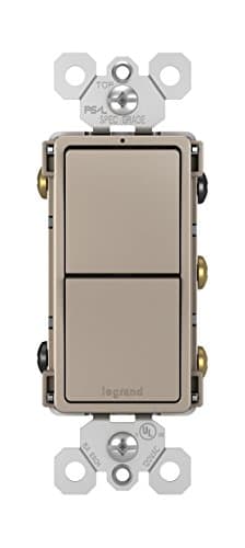 Legrand radiant RCD33NICC6 15 ...Way Switches, Nickel (1 Count)