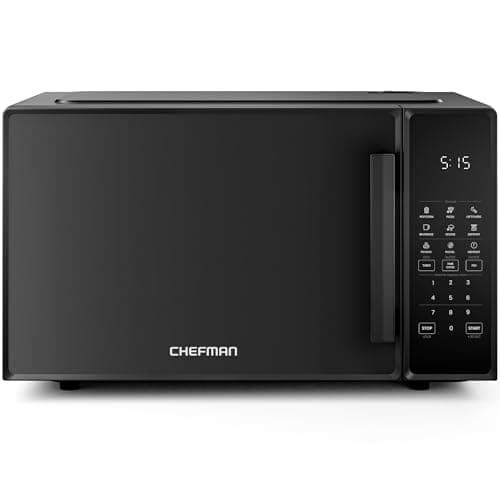 $89.95 - Chefman Countertop Microwave Oven 1.1 Cu. Ft., 1000 Watts with 10 Power Levels - Black
