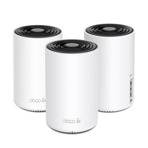 $197.99* | 3-Pk TP-Link Deco XE75 AXE5400 Tri-Band WiFi 6E Mesh System + 15% Back w/ Prime Visa Card at Amazon ($66 each)
