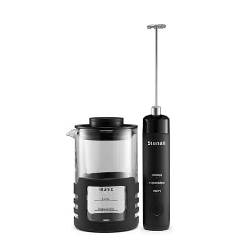 [AC] $14.99* | Keurig SimpleCafe Rechargeable Handheld Beverage Frother (Black) at Amazon