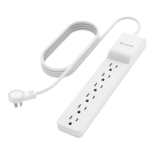 [AC] $9.50 | Belkin Surge Protector Power Strip - 6 AC Multiple Outlets at Amazon