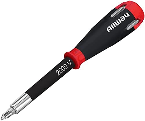 Allway SD41 5-in-1 Lightweight Safety Shockproof Screwdriver for $5 + free shipping w/ Prime