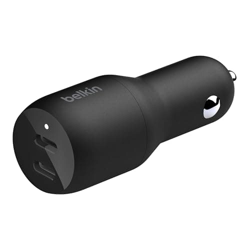 Belkin 36-Watt Dual-USB Car Ch...alaxy, AirPods - USB-C Charger