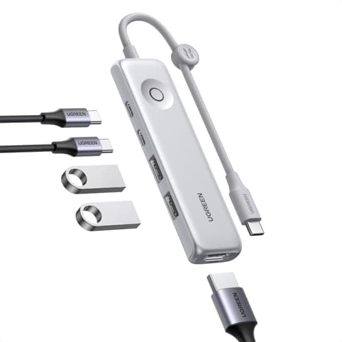 [Prime] $12.99* | UGREEN Revodok 5-in-1 USB-C Hub w/ 100W PD, 4K@60Hz HDMI & 10Gbps USB 3.2 at Amazon