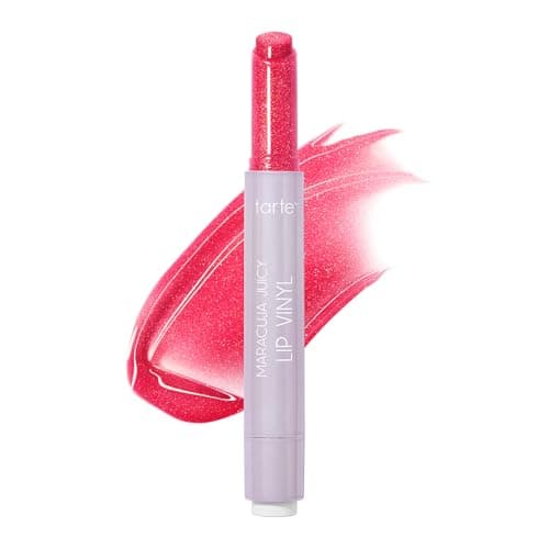tarte maracuja juicy lip vinyl...l size, shimmering bright pink