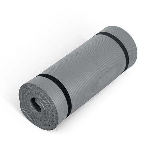 CAP Barbell Yoga Mat 1" Thick ... Workouts - 74''x24''x1 | Gray