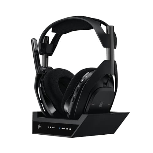 Logitech G Astro A50 X Multi-P...r Battery, 2.4GHz & BT - Black