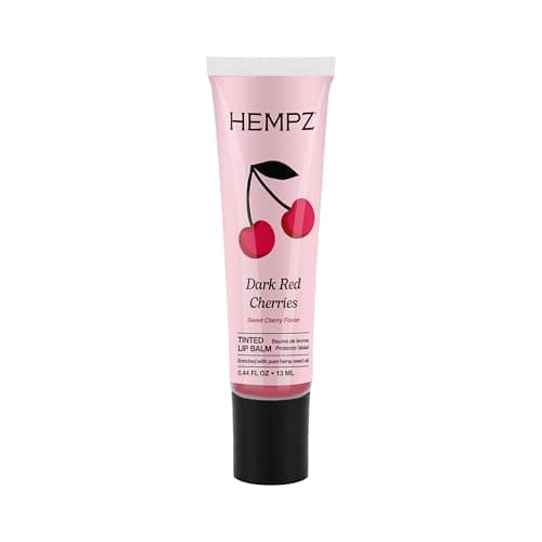 Hempz Cherry Tinted Lip Balm, ... Dark Red Cherries, .44 fl.oz.