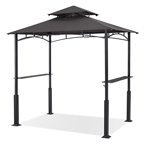 ABCCANOPY 8x5 Grill Gazebo - O... Backyard Grilling (Dark Gray)