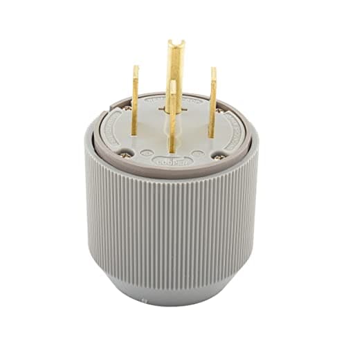 Eaton 5745N 50 Amp 125/250V 14...50 Industrial Power Plug, Gray