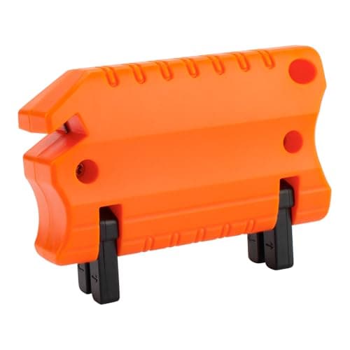 SK-2 Reel Lawn Mower Blade Sharpener Kit, Lawn Mower Hand Sharpener-Orange