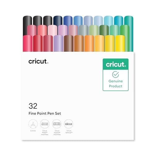 32-Ct Cricut 0.4 mm Fine Point Pens (Assorted Colors) $8