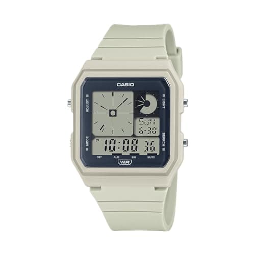 Casio Pop LED Backlit Digital Analog Watch w/ Renewable Bio-Based Band $22.45