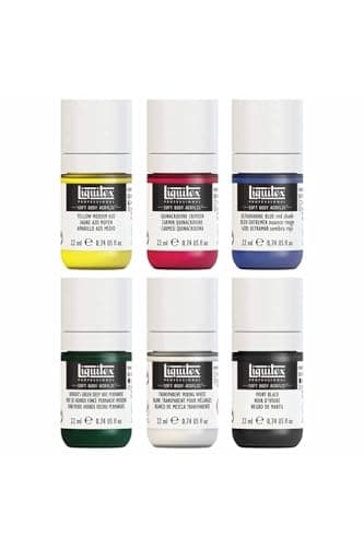 Liquitex Professional Soft Bod...6 x 22ml (0.74-oz), Mixing Set