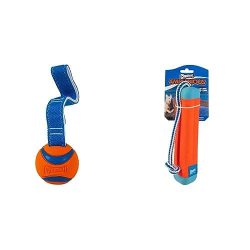 Chuckit! Ultra Tug Dog Toy (Me...tch and Float Dog Toy (Medium)