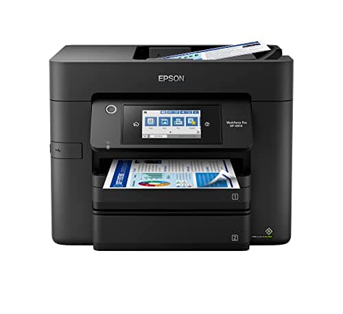 Epson Workforce Pro WF-4834 Wi...pacity, 4.3" Color Touchscreen