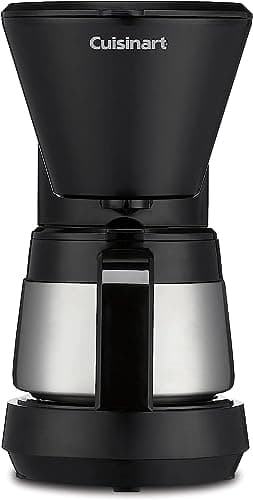 Cuisinart 5-Cup Coffee Maker w..., DCC-5570NAS, Stainless Steel