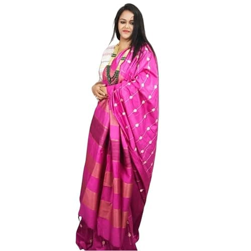 Indiehaat Silkmark Eri Embroidery Saree