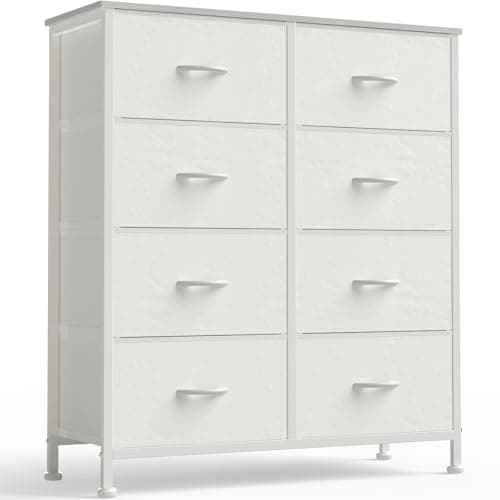 OLIXIS 8 Drawer Storage Dresse...ntryway Furniture,Bright White