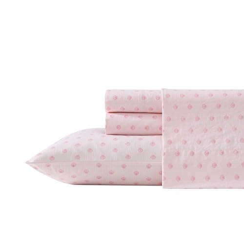 Laura Ashley - Full Size Sheet...om Decor (Scallop Dollop Pink)