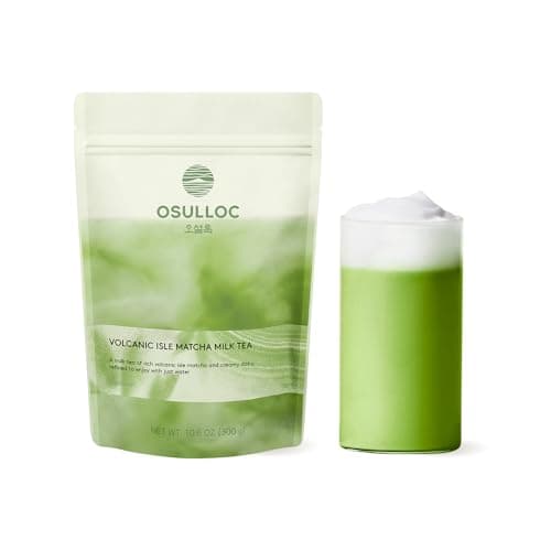 OSULLOC Volcanic Isle Matcha Milk Tea Latte Powder (10.6oz, 300g) $18.89 + Free Shipping w/ Prime