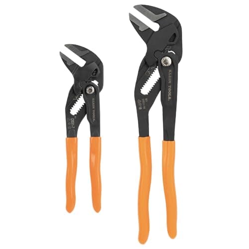 [NEW] $39.98 | 2-Piece Klein Tools Adjustable Pliers Wrench Set, 7-Inch and 10-Inch (D53102KIT) at Amazon