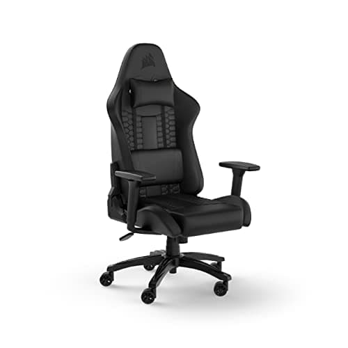 Corsair TC100 Relaxed Leatherette Gaming Chair w/ Lumbar & Memory Foam Neck Pillow (Black) $179.99 + Free Shipping