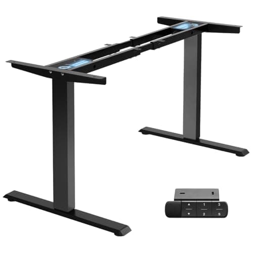 TOPSKY Dual Motor Electric Standing Desk Frame w/ 3 Memory Presets (Black) $108.29 + Free Shipping