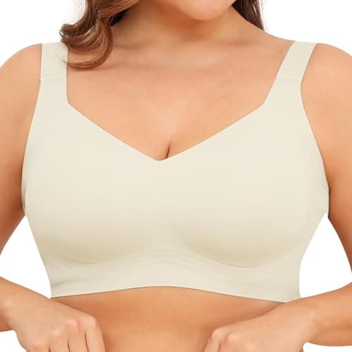 Xcutting Women's Wireless Full Coverage Padded Bra (Various) $9.99 + Free Shipping w/ Prime or on $35+