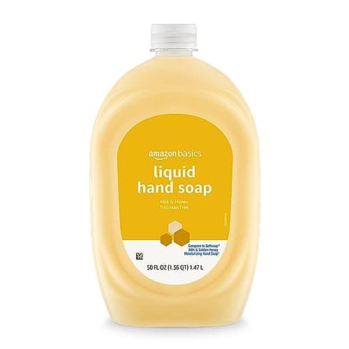 [SnS] $3.12 | 50-Oz Amazon Basics Liquid Hand Soap Refill (Milk & Honey) at Amazon