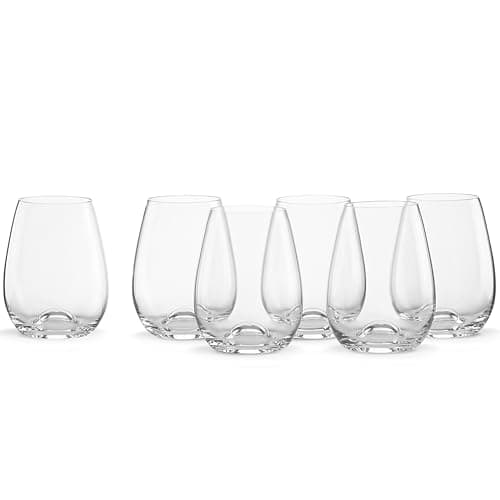 Lenox Tuscany Classics Stemles...et, Buy 4 Get 6, 2.6 LB, Clear