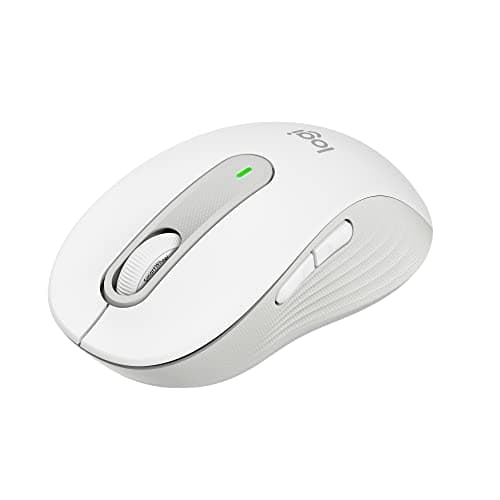 $23.74: Logitech Signature M650 Wireless Mouse - for Small to Medium Sized Hands(White/Rose) at Amazon