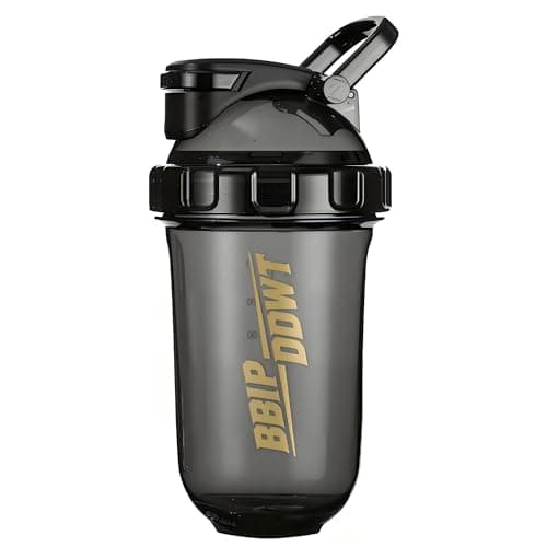 BBIPDDWT 20 oz Protein Shaker Bottle,Black