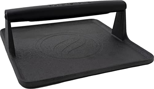 Blackstone 5554 Pre-Seasoned S...10” x 10” x 4” (Square), Black