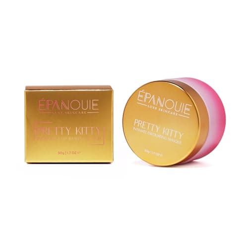 Epanouie Skin | Pretty Kitty Intimate Care | Botanical Feminine Hygiene | Exfoliating Masque for the Bikini | Hydrating + Plumping | Ingrown & Dark Spot Treatment | For Soft, Radiant Skin