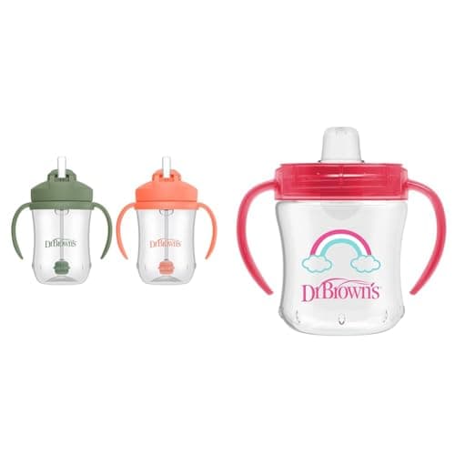Dr. Brown’s Milestones Baby’s ... Soft Spout - Pink - 6oz - 6m+