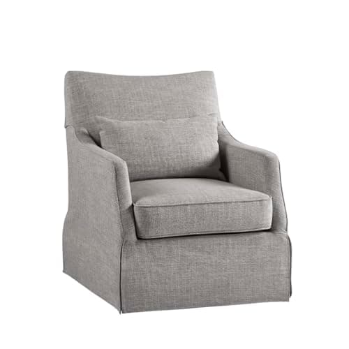 Martha Stewart London Swivel C...Lounge, 28"X31.5"X35.25", Grey
