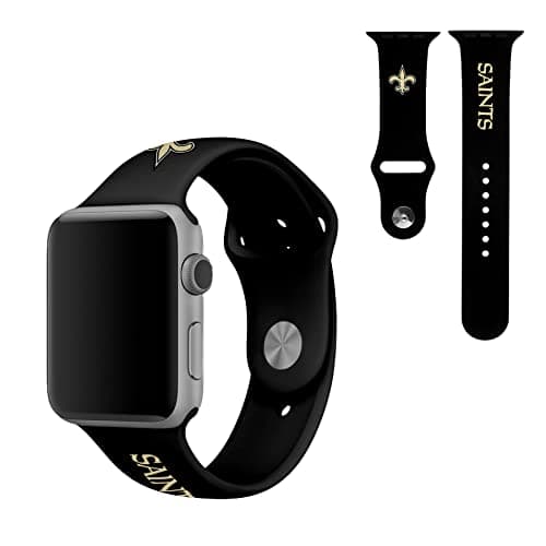 SOAR NFL 42mm Apple Watch Band, New Orleans Saints