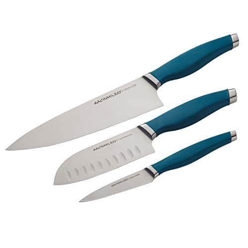 Rachael Ray Cutlery Japanese S...nd 3.5-Inch Paring Knife, Teal