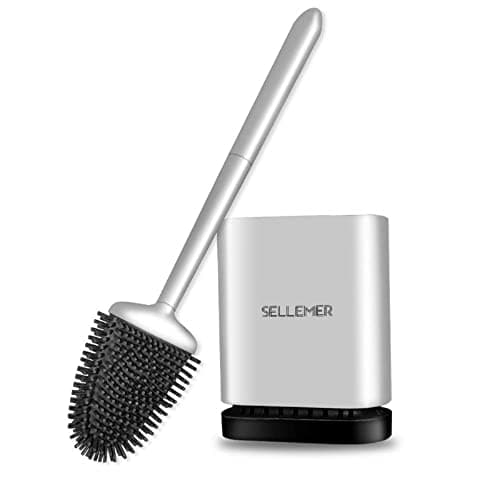 4K Sold Last Month: Toilet Brush and Holder Set, Now $8.99 on Amazon