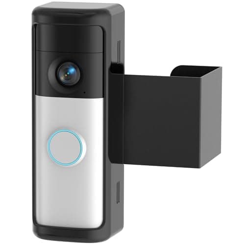 SENLEG Anti-Theft Video Doorbell Mount for Ring Battery Doorbell/Plus/Pro(2026 Release), No-Drill Mounting Bracket Holder Accessories for Apartment, Not for Security Door